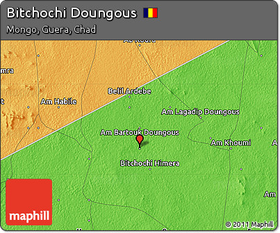 Political Map of Bitchochi Doungous