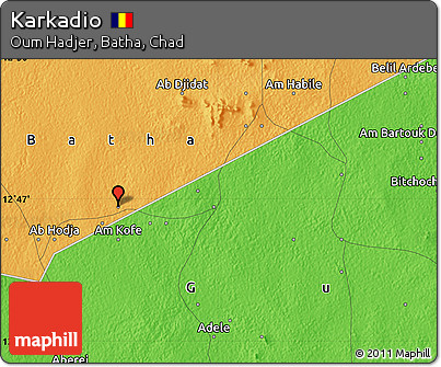 Political Map of Karkadio