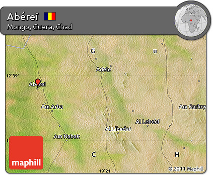 Satellite Map of Abéreï