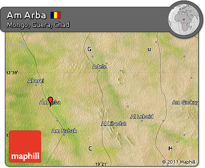 Satellite Map of Am Arba