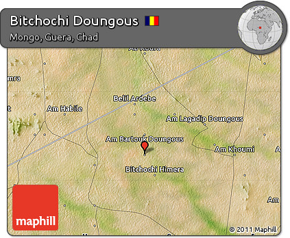 Satellite Map of Bitchochi Doungous