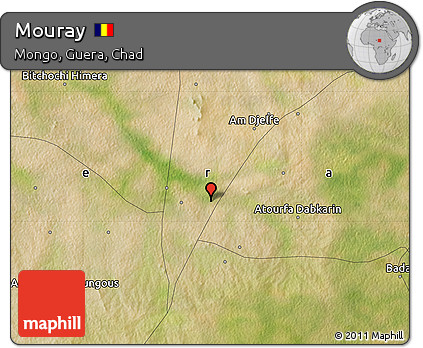 Satellite Map of Mouray