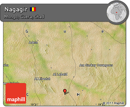 Satellite Map of Nagagir