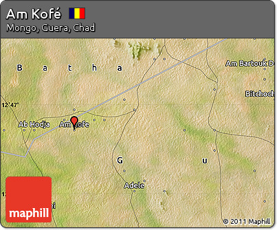 Satellite Map of Am Kofé