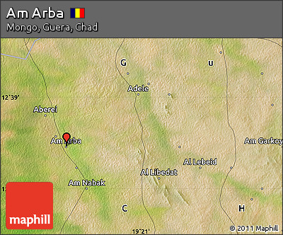 Satellite Map of Am Arba