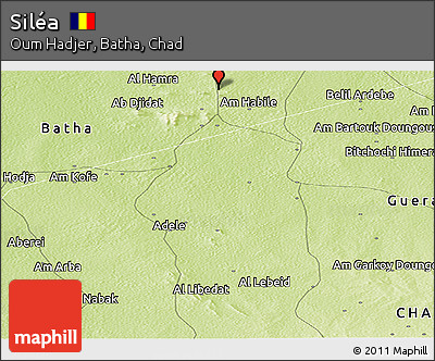 Physical Panoramic Map of Siléa