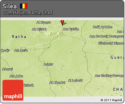 Physical Panoramic Map of Siléa