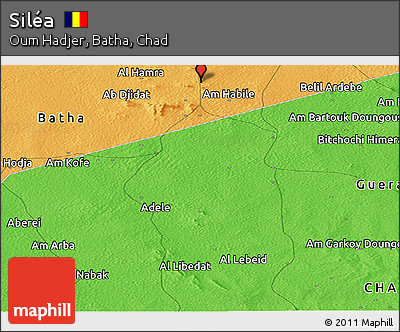 Political Panoramic Map of Siléa