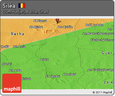 Political Panoramic Map of Siléa