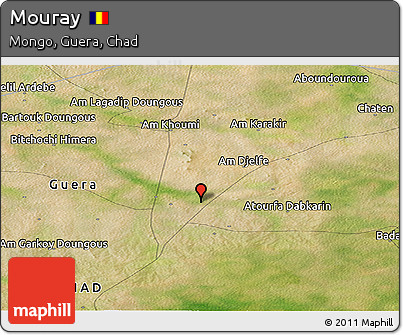 Satellite Panoramic Map of Mouray