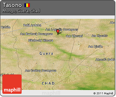 Satellite Panoramic Map of Tasono