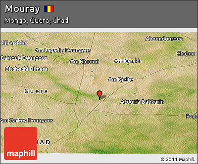 Satellite Panoramic Map of Mouray