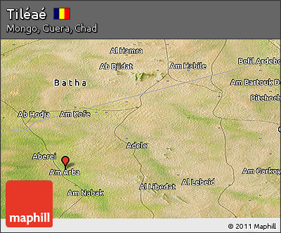 Satellite Panoramic Map of Tiléaé