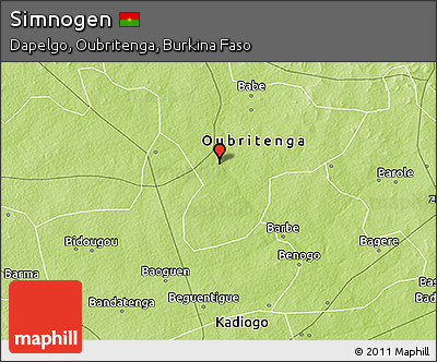 Physical 3D Map of Simnogen
