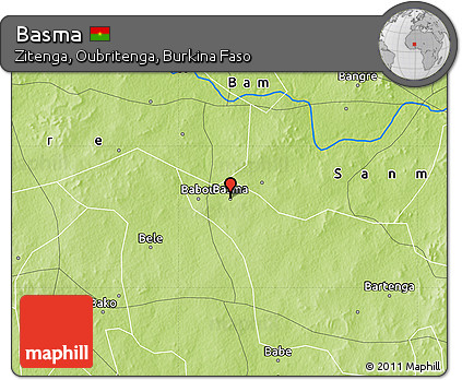 Physical Map of Basma