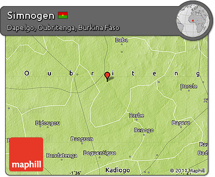 Physical Map of Simnogen