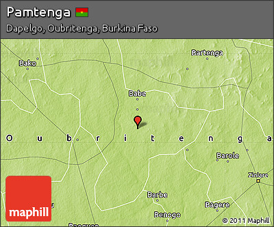 Physical Map of Pamtenga