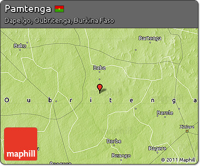 Physical Map of Pamtenga