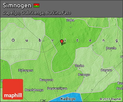 Political Map of Simnogen