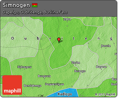 Political Map of Simnogen