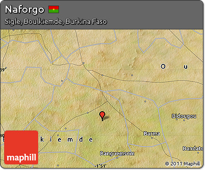 Satellite Map of Naforgo