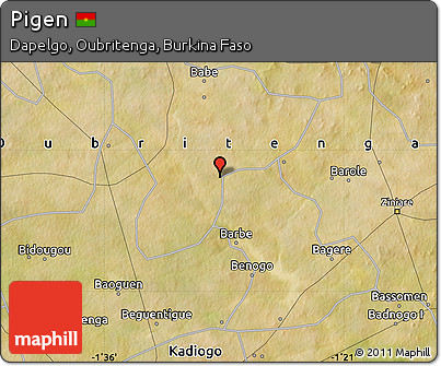 Satellite Map of Pigen