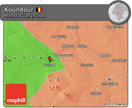 Political Map of Koundour
