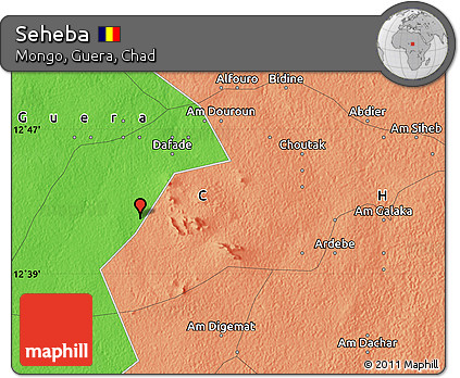 Political Map of Seheba