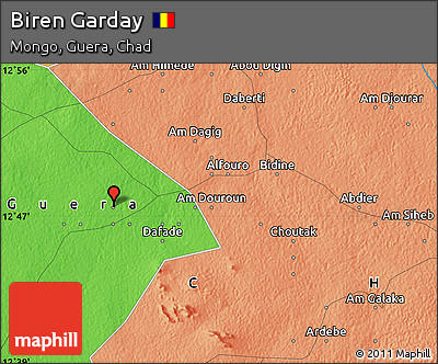 Political Map of Biren Garday