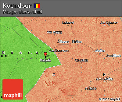 Political Map of Koundour
