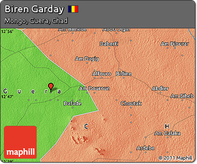 Political Map of Biren Garday