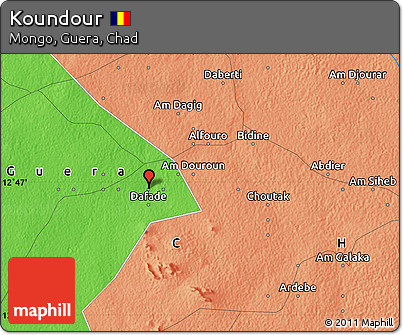 Political Map of Koundour