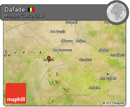 Satellite Map of Dafade
