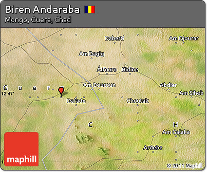 Satellite Map of Biren Andaraba
