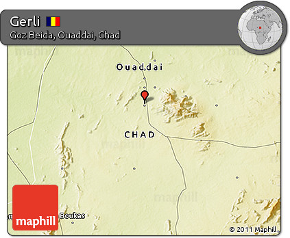 Physical 3D Map of Gerli