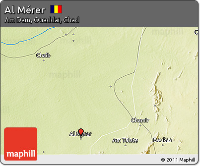 Physical 3D Map of Al Mérer