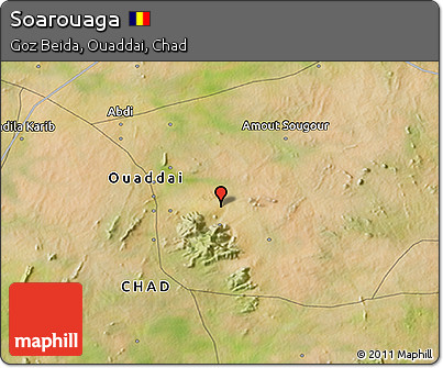 Satellite 3D Map of Soarouaga