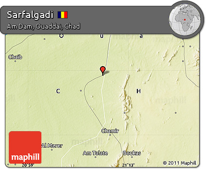 Physical Map of Sarfalgadi