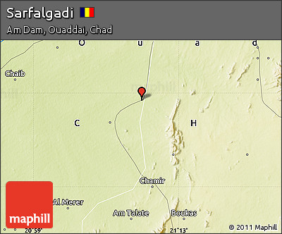 Physical Map of Sarfalgadi