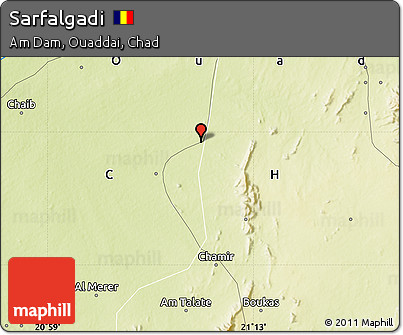 Physical Map of Sarfalgadi