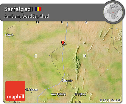 Satellite Map of Sarfalgadi