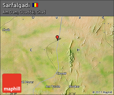 Satellite Map of Sarfalgadi