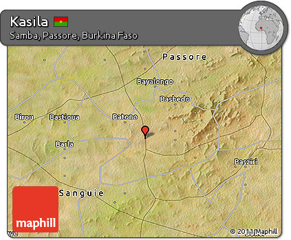 Satellite 3D Map of Kasila
