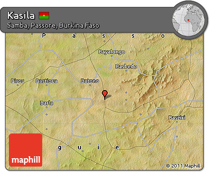 Satellite Map of Kasila