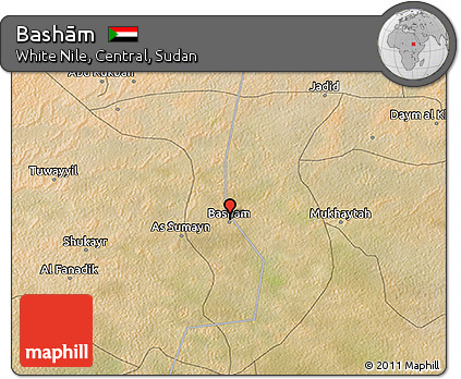 Satellite 3D Map of Bashām