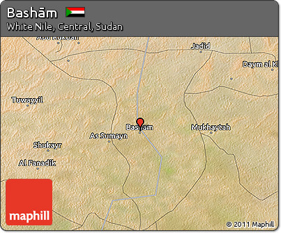 Satellite 3D Map of Bashām