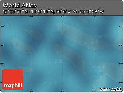 Satellite Map of the Area around 12° 42' 56" N, 35° 37' 30" W