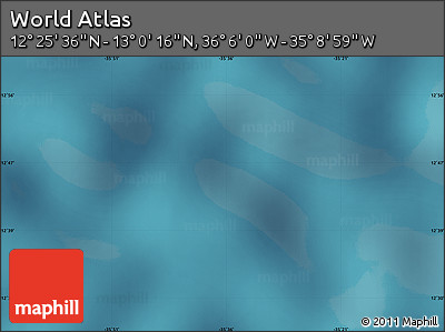 Satellite Map of the Area around 12° 42' 56" N, 35° 37' 30" W