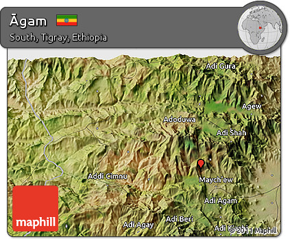 Satellite 3D Map of Āgam