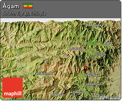 Satellite 3D Map of Āgam